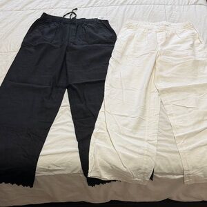 Old Navy Black and White Ankle Pants Bundle!